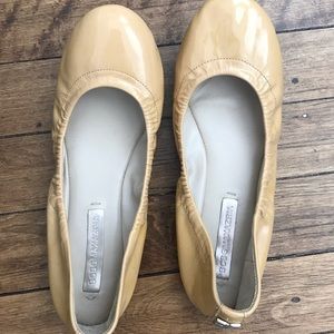BCBG Ballet Flats - Patent Nude